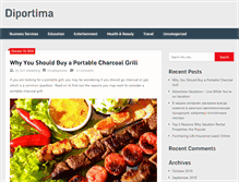 Tablet Screenshot of diportima.com